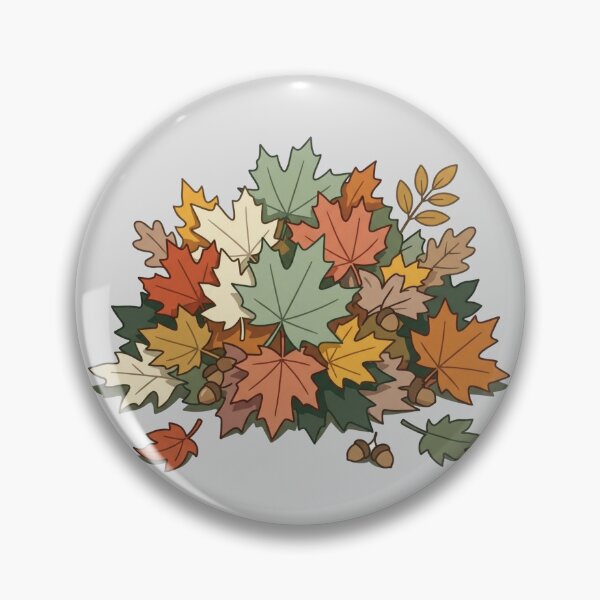 Item preview, Fallen Maple Leaves and Acorns Clipart designed and sold by hattie's.