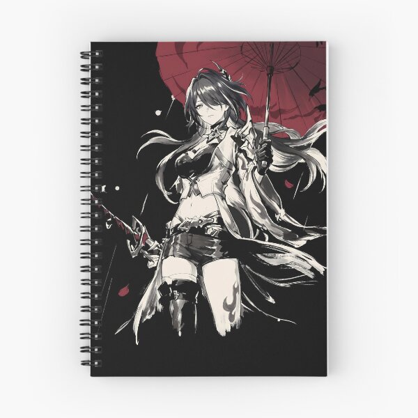 Item preview, Acheron Honkai Star Rail Sumi-e Gamer Graphic Tee designed and sold by Senpaiwaves.