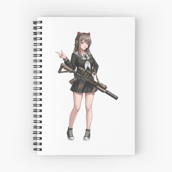 Item preview, Tactical School Girl - Anime Special Ops designed and sold by RAWLIFEGRAPHIC.