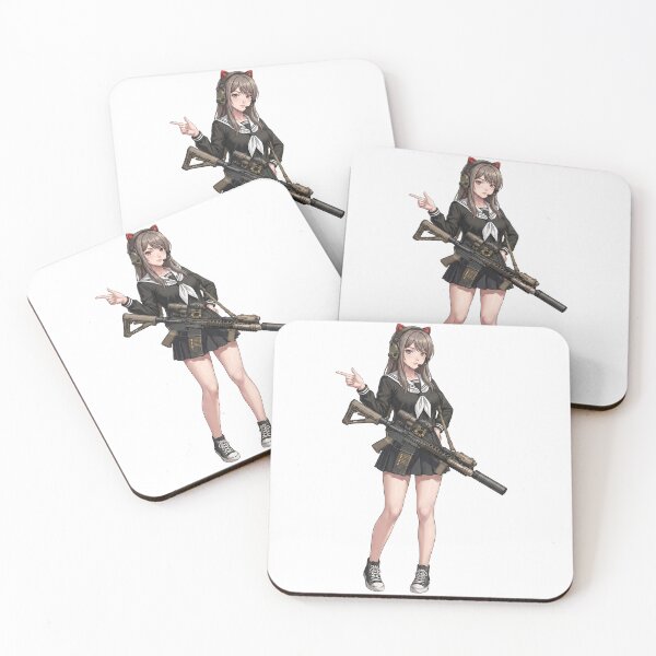 Item preview, Tactical School Girl - Anime Special Ops designed and sold by RAWLIFEGRAPHIC.