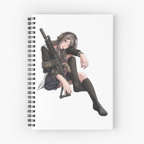 Item preview, Tactical School Girl - Anime Special Ops designed and sold by RAWLIFEGRAPHIC.
