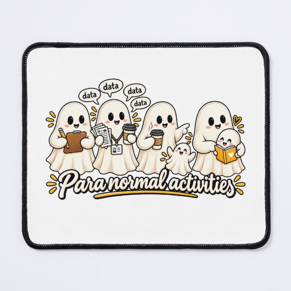 Item preview, Paranormal Activities Funny Ghost Data Research Science Nerd Halloween Humor designed and sold by 76Valeria.