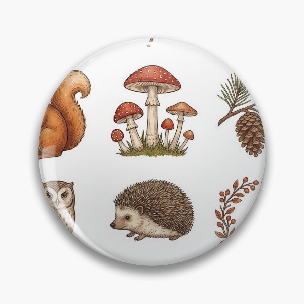 Item preview, Autumn forest stickers designed and sold by Valery´s art.