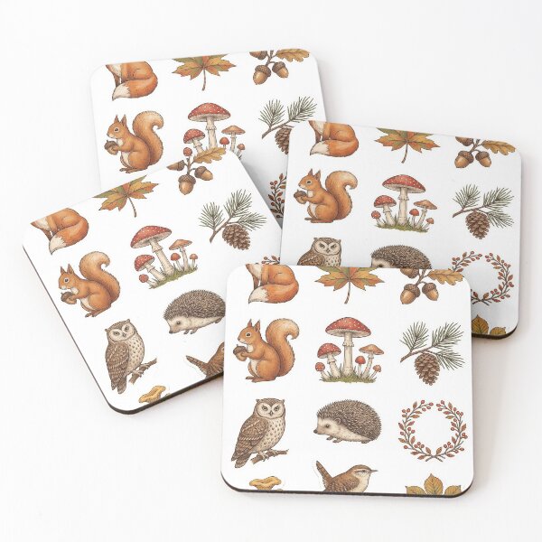 Item preview, Autumn forest stickers designed and sold by Valery´s art.