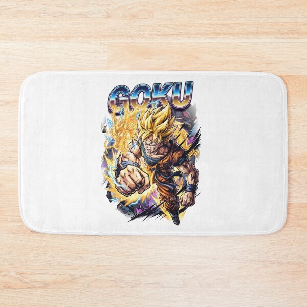 Item preview, Super Saiyan Goku Dragon Fist Anime Graphic Art designed and sold by FreakToons.