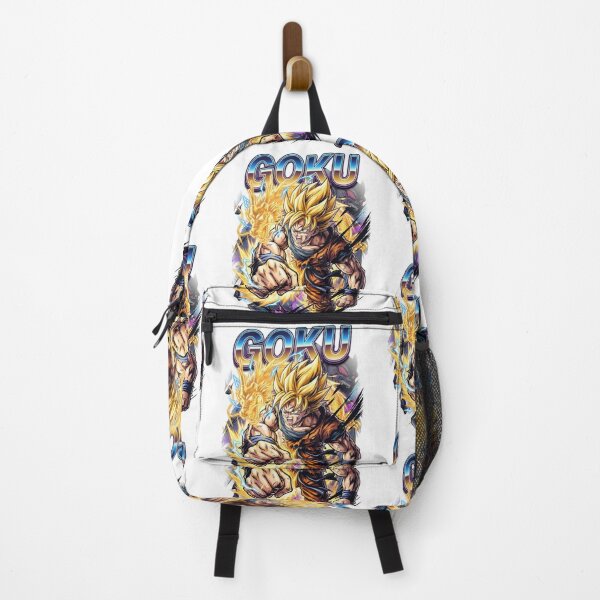 Item preview, Super Saiyan Goku Dragon Fist Anime Graphic Art designed and sold by FreakToons.