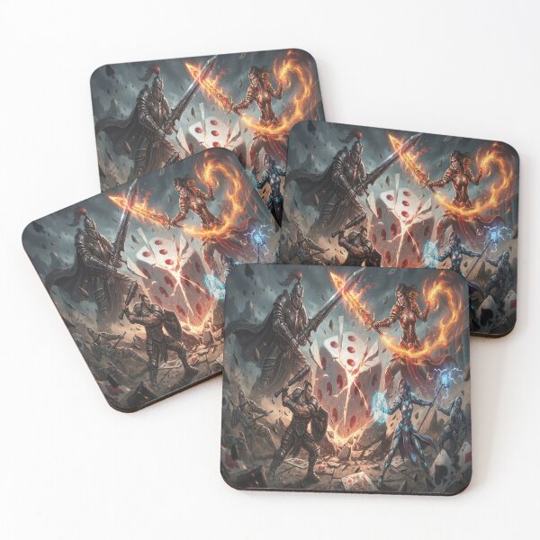 Item preview, Epic Tabletop RPG Battle with Cracking Magic Dice and Fantasy Heroes designed and sold by AfresStudio.