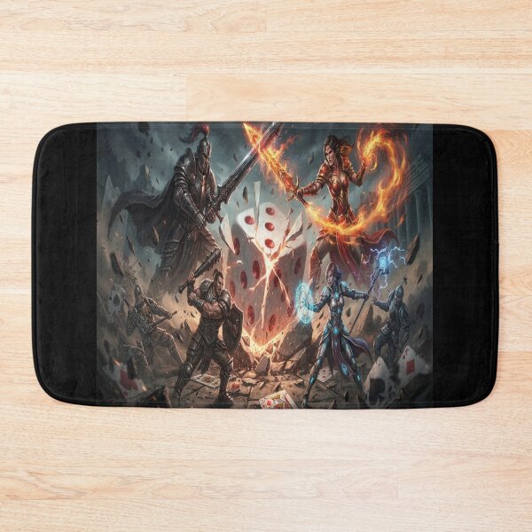 Item preview, Epic Tabletop RPG Battle with Cracking Magic Dice and Fantasy Heroes designed and sold by AfresStudio.