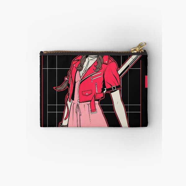 Item preview, Aerith Gainsborough Final Fantasy VII Techwear Anime Gaming Streetwear Tee designed and sold by Senpaiwaves.
