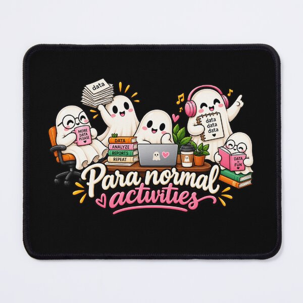 Item preview, Paranormal Activities Funny Ghost Data Research Science Nerd Halloween Humor designed and sold by 76Valeria.