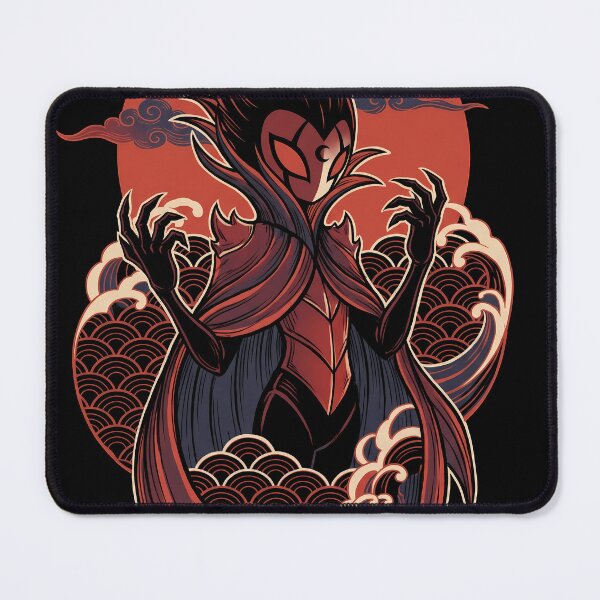 Item preview, Grimm Hollow Knight Ukiyo-e Gamer Graphic Tee designed and sold by Senpaiwaves.