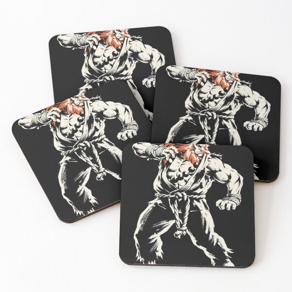 Item preview, Akuma Street Fighter Sumi-e Video Game Anime Shirt designed and sold by Senpaiwaves.
