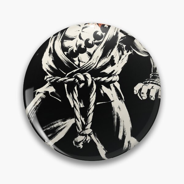 Item preview, Akuma Street Fighter Sumi-e Video Game Anime Shirt designed and sold by Senpaiwaves.