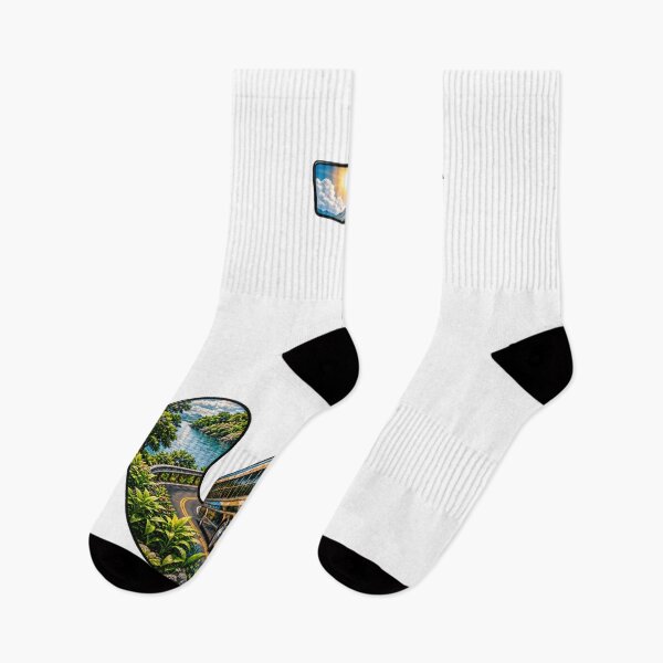 Item preview, Letter J Nature Travel Bus Scenic Landscape  designed and sold by LC&LCPlatform.