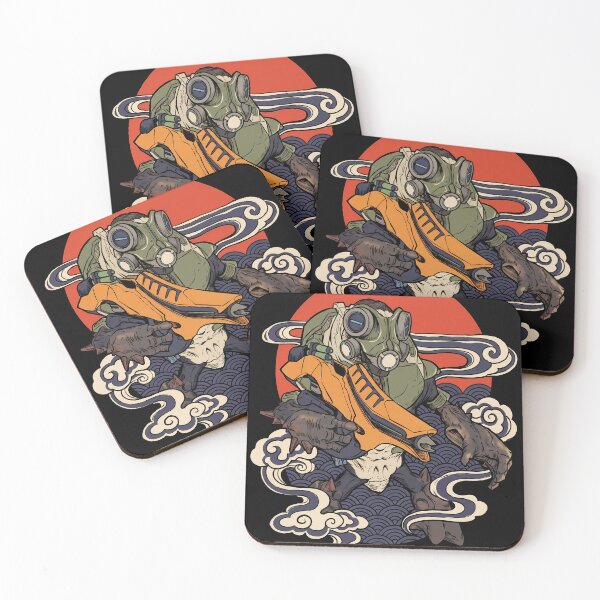 Item preview, A Grunt Halo Ukiyo-e Gamer Graphic Tee designed and sold by Senpaiwaves.