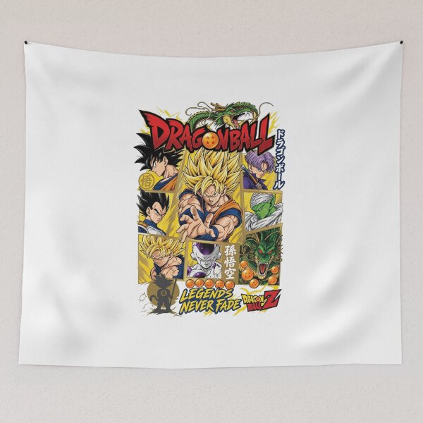 Item preview, Super Saiyan Goku Anime Warriors Collage Art designed and sold by FreakToons.