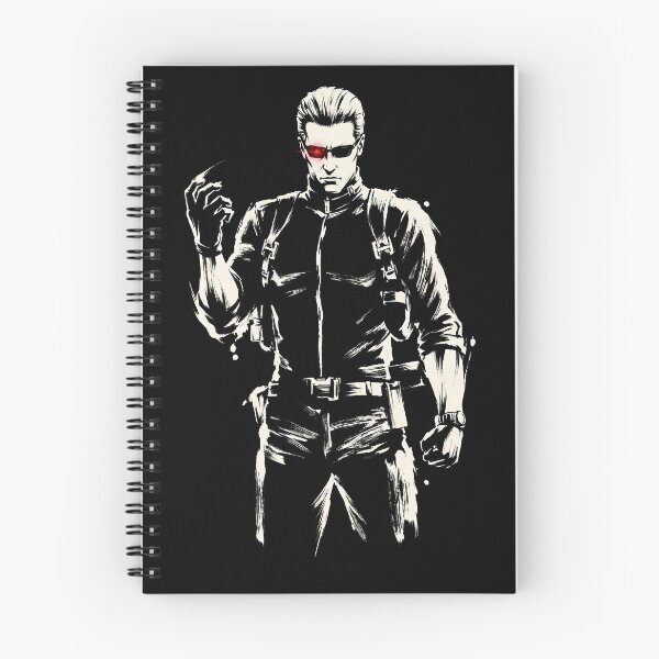 Item preview, Albert Wesker Resident Evil Sumi-e Video Game Anime Shirt designed and sold by Senpaiwaves.