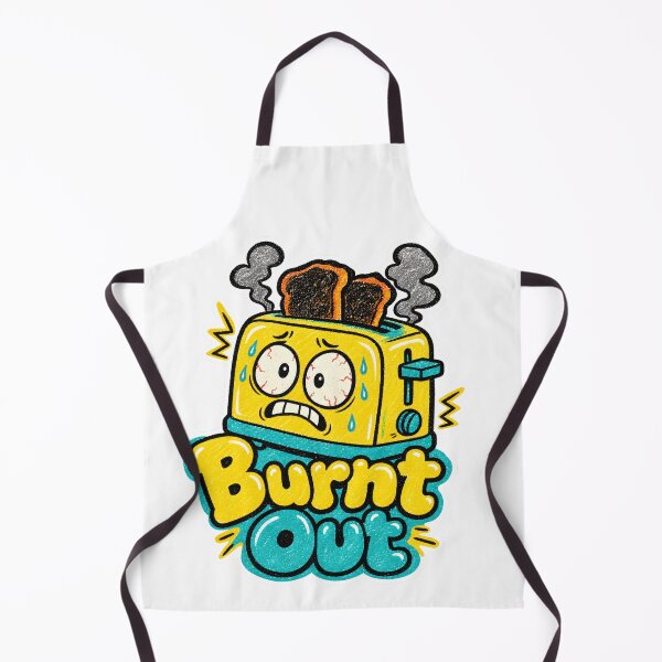 Item preview, Burnt Out Cartoon Toaster designed and sold by Found Dream.