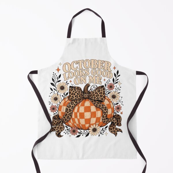 Item preview, October Looks Good on Me – Coquette Fall Pumpkin & Leopard Bow designed and sold by webpatty.