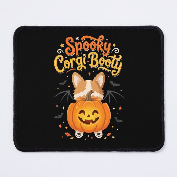 Item preview, Spooky Corgi Booty Jack O Lantern Pumpkin Halloween Dog designed and sold by TeNovaStudio ⭐⭐⭐⭐⭐.