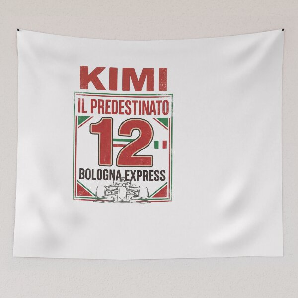 Item preview, Kimi 12 Il Predestinato Bologna Express – Italian Racing Heritage Badge designed and sold by PhotoArtMC.