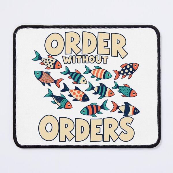 Item preview, Order Without Orders - Free Swimming Fish designed and sold by AmericanExtremist.