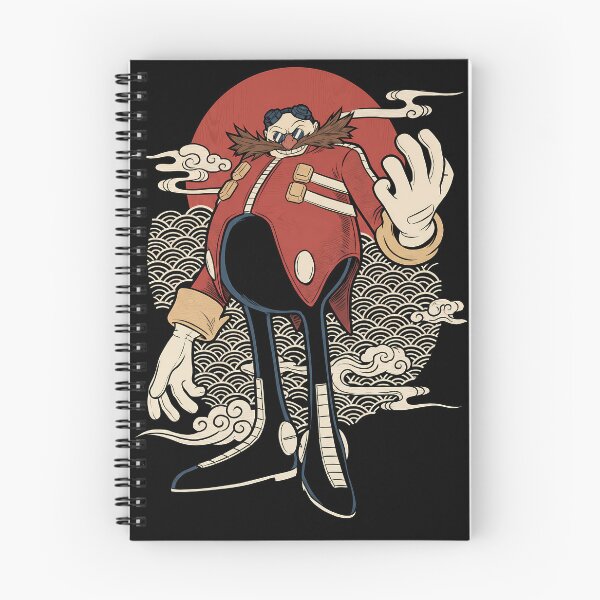 Item preview, Dr Eggman Sonic the Hedgehog Ukiyo-e Video Game Anime Shirt designed and sold by Senpaiwaves.