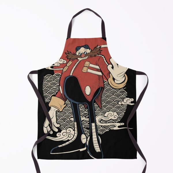 Item preview, Dr Eggman Sonic the Hedgehog Ukiyo-e Video Game Anime Shirt designed and sold by Senpaiwaves.