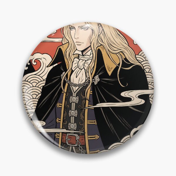 Artikelvorschau, Alucard Castlevania Ukiyo-e Gaming Grafik-T-Shirt entworfen und verkauft von Senpaiwaves.