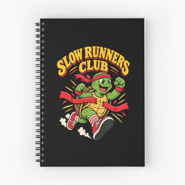 Item preview, Slow Runners Club Turtle Funny Running designed and sold by Ridaelb.