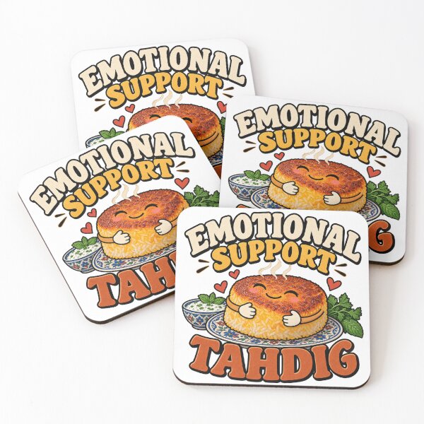 Item preview, Emotional Support Tahdig – Funny Persian Food Quote designed and sold by chiakh.