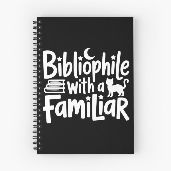 Item preview, Bibliophile With a Familiar designed and sold by theartfulaspie.
