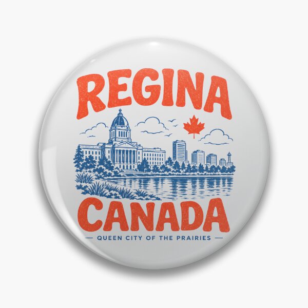 Item preview, Regina Retro City designed and sold by HowToCanadian.