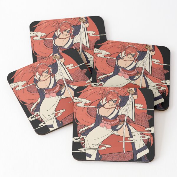 Item preview, Baiken Guilty Gear Strive Ukiyo-e Gaming Graphic Tee designed and sold by Senpaiwaves.