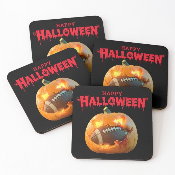 Item preview, Happy Halloween Pumpkin Football Party designed and sold by AngelottiCR.