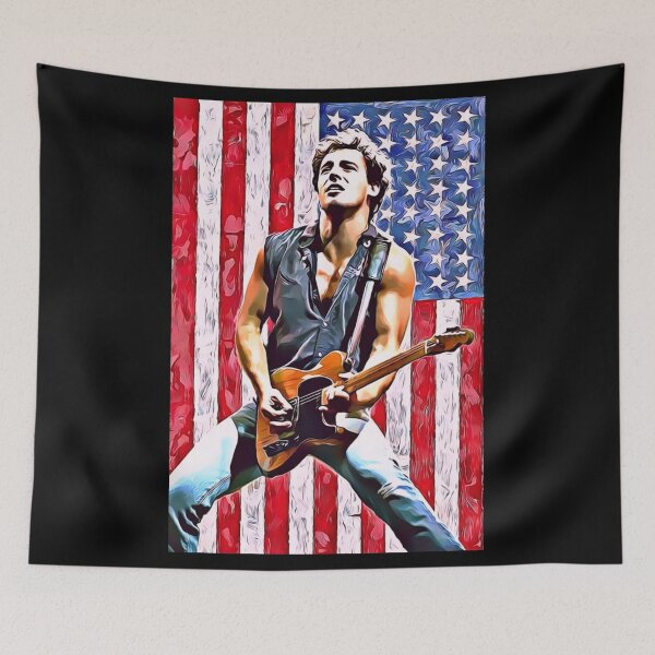 Item preview, Springsteen Inspired Art designed and sold by FrogNotDog.