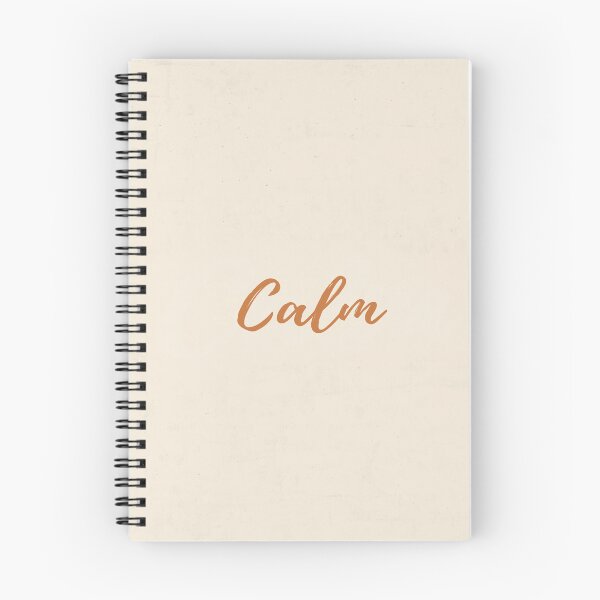 Item preview, Calm Minimalist Typography Design | Wellness Word Art designed and sold by Kokorolab.