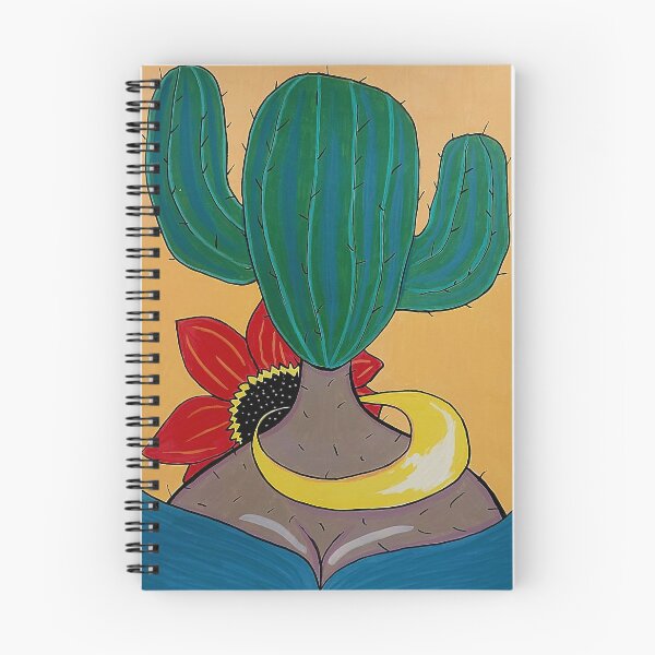 Item preview, Cactus Queen | Desert Boho Botanical Portrait designed and sold by WonderwildArt.