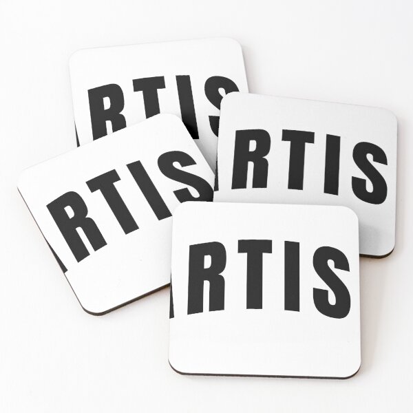 Item preview, Bold “ARTIST” typography with a playful warped and irregular letter style. A striking black-and-white graphic ideal for creative themes, artist apparel, stickers, posters designed and sold by PIXEL POP DESIGNS - Beyond the Norm!.