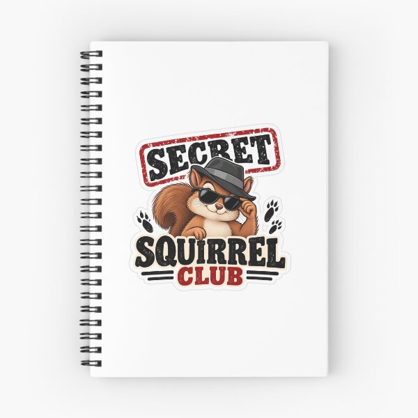 Item preview, Secret Squirrel Club Funny Squirrel designed and sold by Halb92.