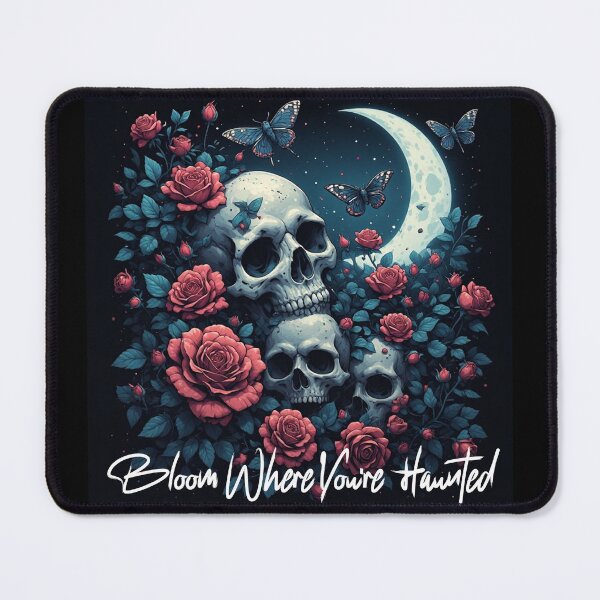 Item preview, Bloom Where You're Haunted – Gothic Floral designed and sold by Mark Mentzer.