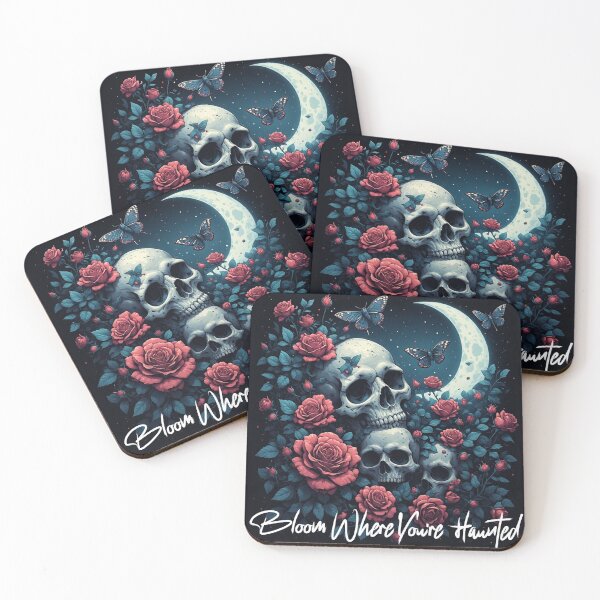 Item preview, Bloom Where You're Haunted – Gothic Floral designed and sold by Mark Mentzer.