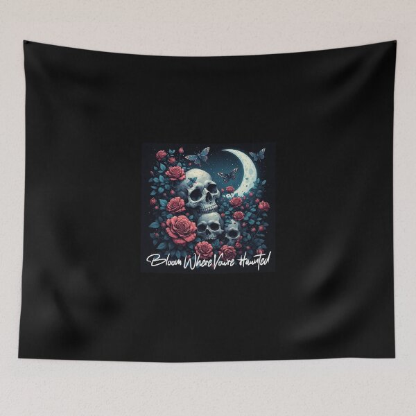 Item preview, Bloom Where You're Haunted – Gothic Floral designed and sold by Mark Mentzer.