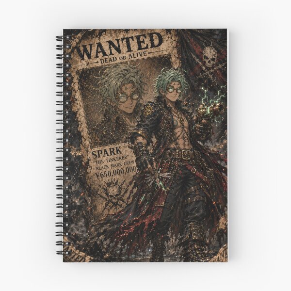 Artikelvorschau, Spark The Tinkerer — Posed Wanted Poster | Black Mark Crew entworfen und verkauft von Boomaroo.
