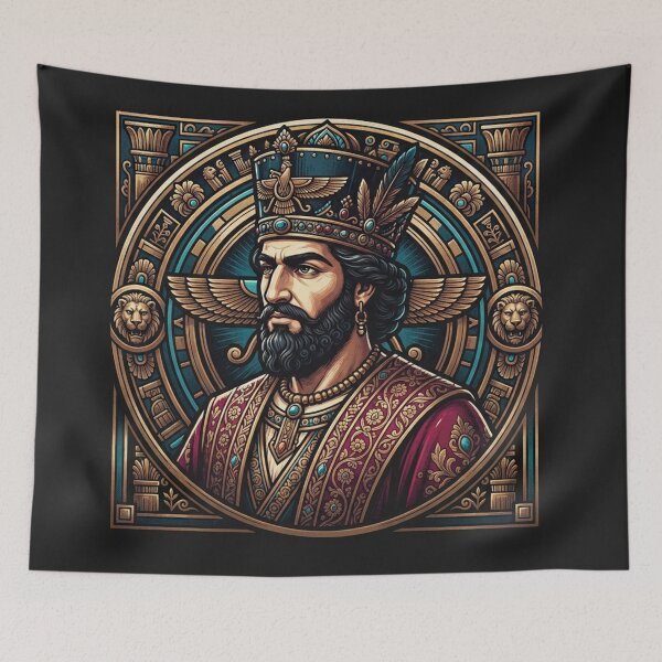 Item preview, Cyrus The Great Persian King Portrait designed and sold by Owcomm.