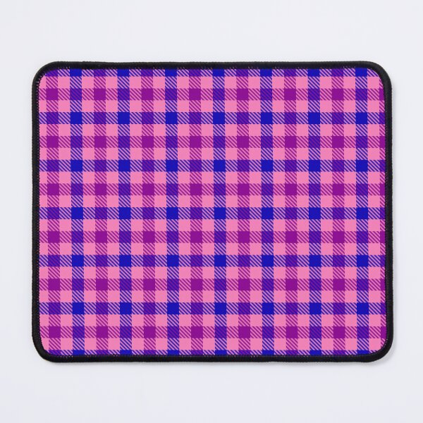 Item preview, Blue And Purple Gingham Check Pink  designed and sold by PatternTitan.