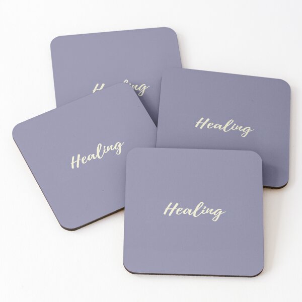 Item preview, Healing Minimalist Typography Design | Wellness Word Art designed and sold by Kokorolab.
