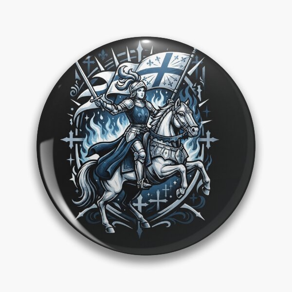 Item preview, Joan of Arc Warrior Knight on Horseback designed and sold by Owcomm.