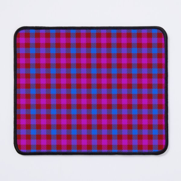 Item preview, Blue And Purple Gingham Check Red designed and sold by PatternTitan.