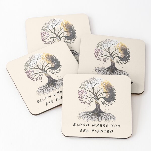 Item preview, Bloom where you are planed designed and sold by moonart7lunas.
